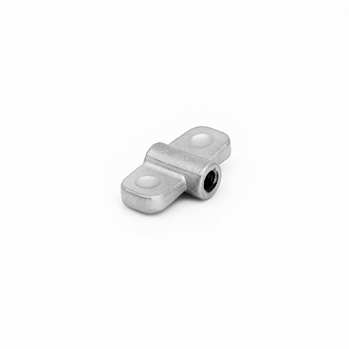 Vleugelknop RVS massief rond met schroefdraad
