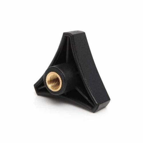 3-hoekige knop met schroefdraad