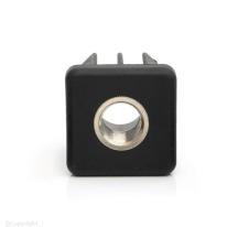 Inslagdop vierkant met RVS draadbus