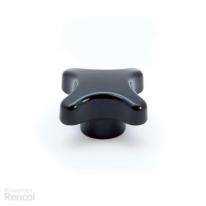 Kruisknop bakliet met messing schroefdraad insert
