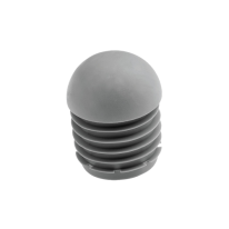Inslagdop rond met ronde kop volrubber