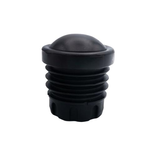 Inslagdop rond met ronde kop gevulkaniseerd rubber